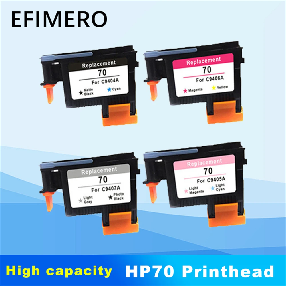 

HP70 Printer Printhead for HP Z5200 Z2100 Z3200 Z5400 Z3100 B9180 Plotter Printhead C9404A C9405A C9406A C9407A Print Head