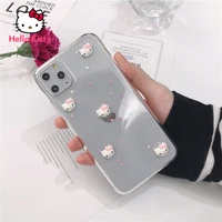 hello kitty for iphone 6s78pxxrxsxsmax1112pro12mini cute three dimensional transparent anti drop phone case