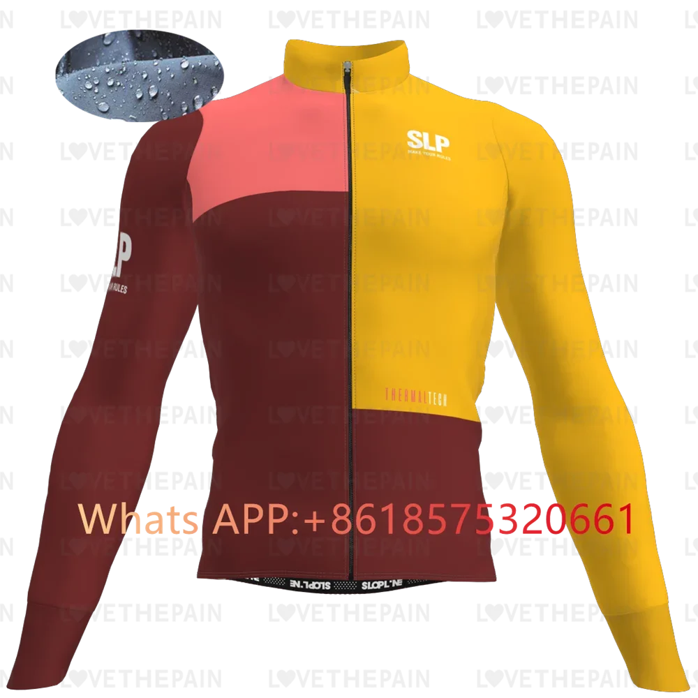 Водонепроницаемая велокуртка Slp с длинным рукавом пальто унисекс для велоспорта