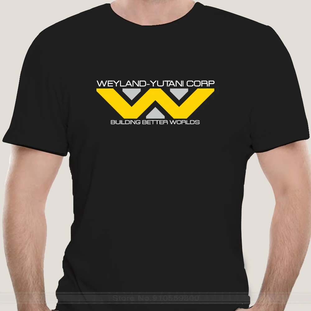 

weyland T shirt weyland building better worlds yutani aliens nostromo corporations yutani corp sci fi cool funny