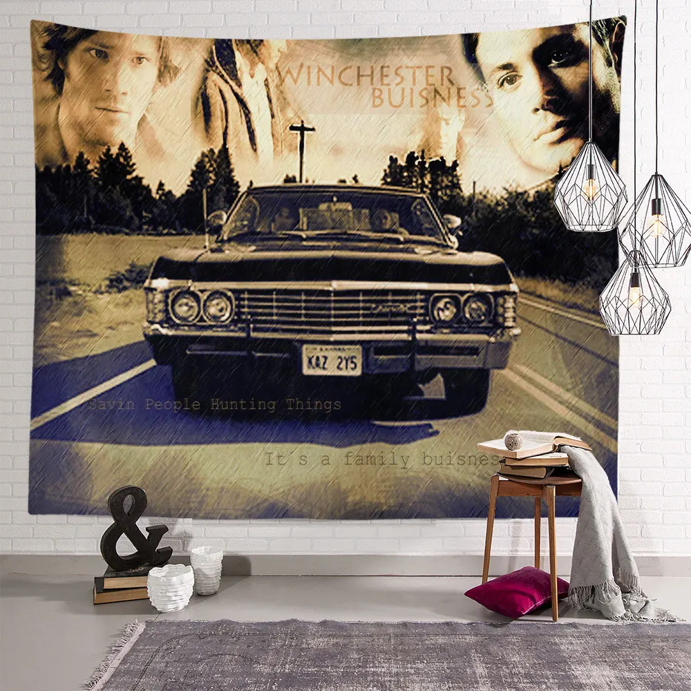 

Custom Supernatural Tapestry Home Living Room Decor Wall Party Aesthetic Hanging Tapestries Blanket for Bedroom 21-12-1-9