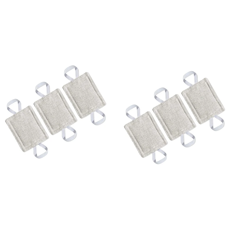 

6Pcs Anti-Collision Door Stopper Door Handle Silence Protection Pad Suction Cup Type Silent Door Cover