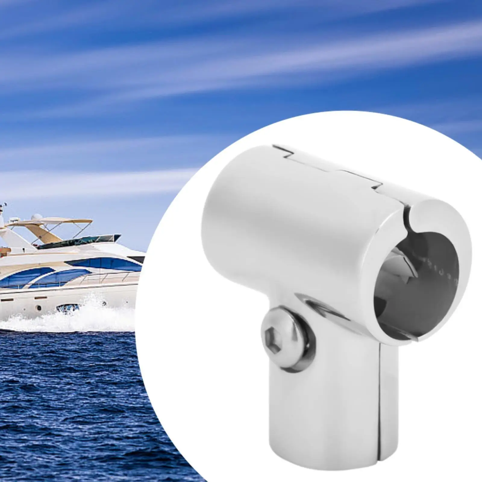 Крепление для поручня лодки 3-ходовой соединитель тройника морского каяка