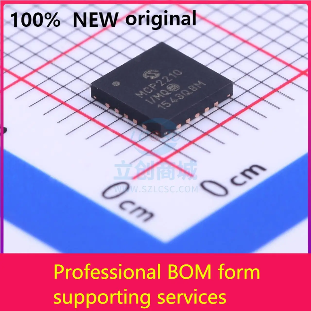 

MCP2210-I/MQ MCP2210-I/MQNew original IC chip 100% original