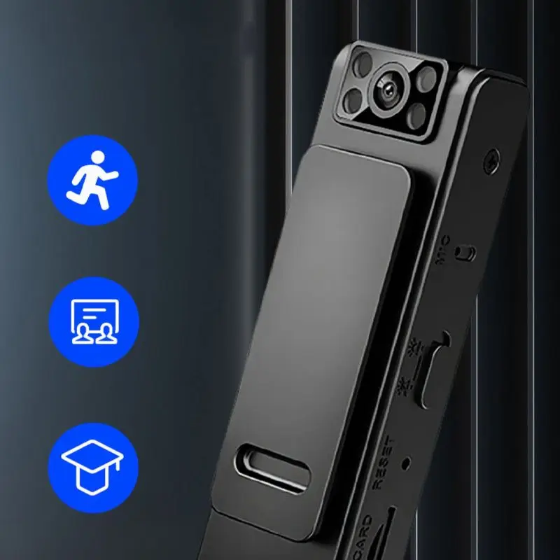 

1080P HD Mini Camera Pen Portable Recorder Outdoor Sports Photography Pen Night Vision Camera 180° Rotating Camera support 128G