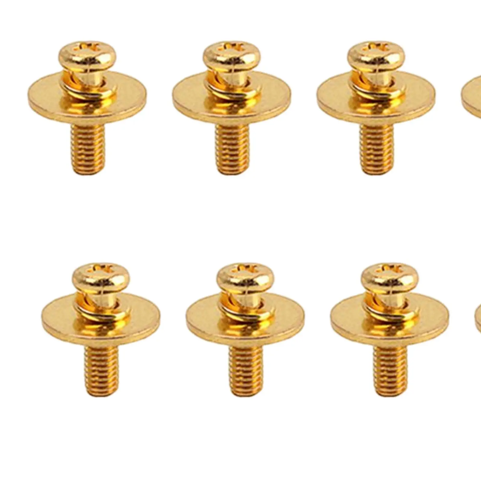 

2/3/5 Drum Lug Screws Drum Set Lightweight for Parts Replacement Accessories black