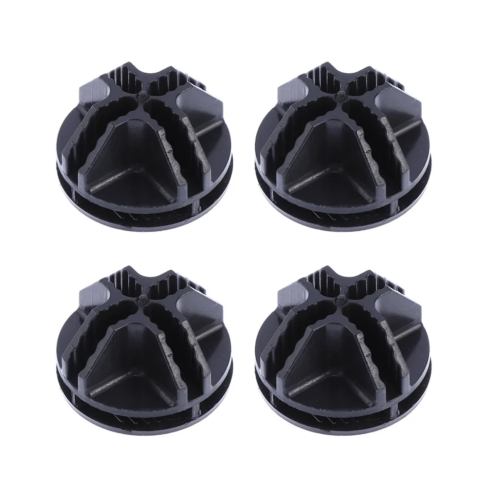 

40 Pcs Wire Cube Plastic Connectors for Cube Storage Shelves and Cabinet Modular Organizer Closet Clasp Buckle Clip (Black)