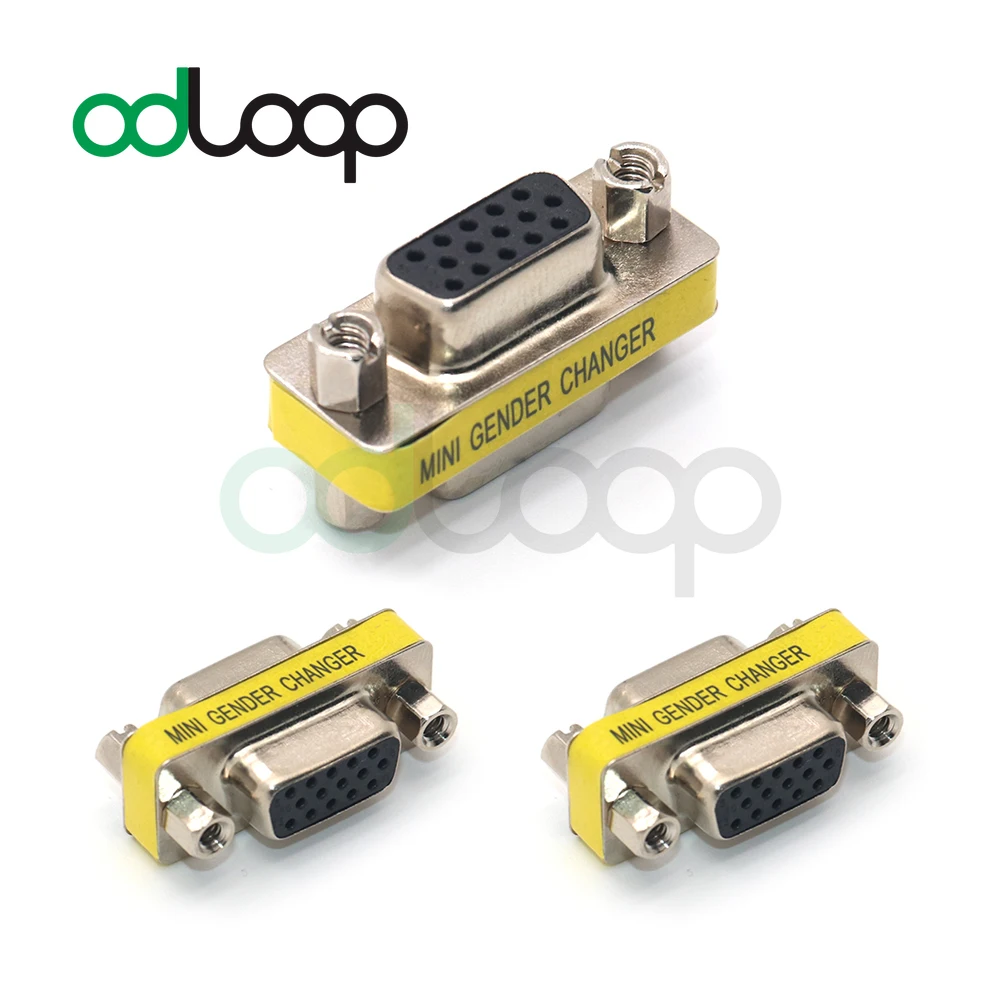 ODLOOP 3-Pack VGA SVGA HD15 Женский на мини-переходник адаптер | Компьютеры и офис