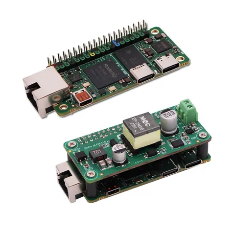 Макетная плата Radxa ZERO 3E 1 Гб 2 ГБ 4 ГБ ОЗУ Rockchip RK3566 с Gigabit Ethernet