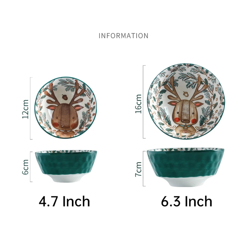 Миски для супа мультяшная миска еды бытовая стандартная одинарная лапша Милая