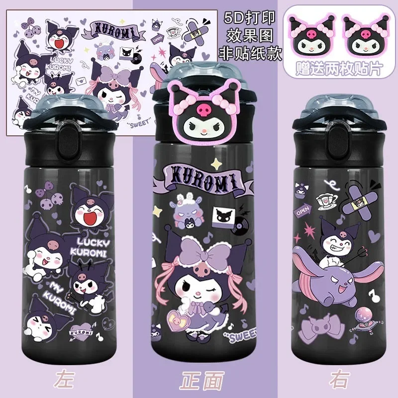 

500 мл Sanrio, Hello Kitty термос, чашка Kuromi Cinnamoroll My Melody понравило, чашка для воды из нержавеющей стали 304 для студентов и детей