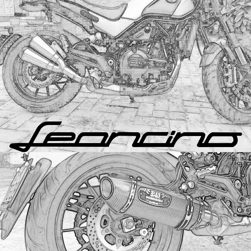 Глушитель для выхлопной системы мотоцикла 38/51 мм с глушителем DB Killer Benelli Leoncino 500
