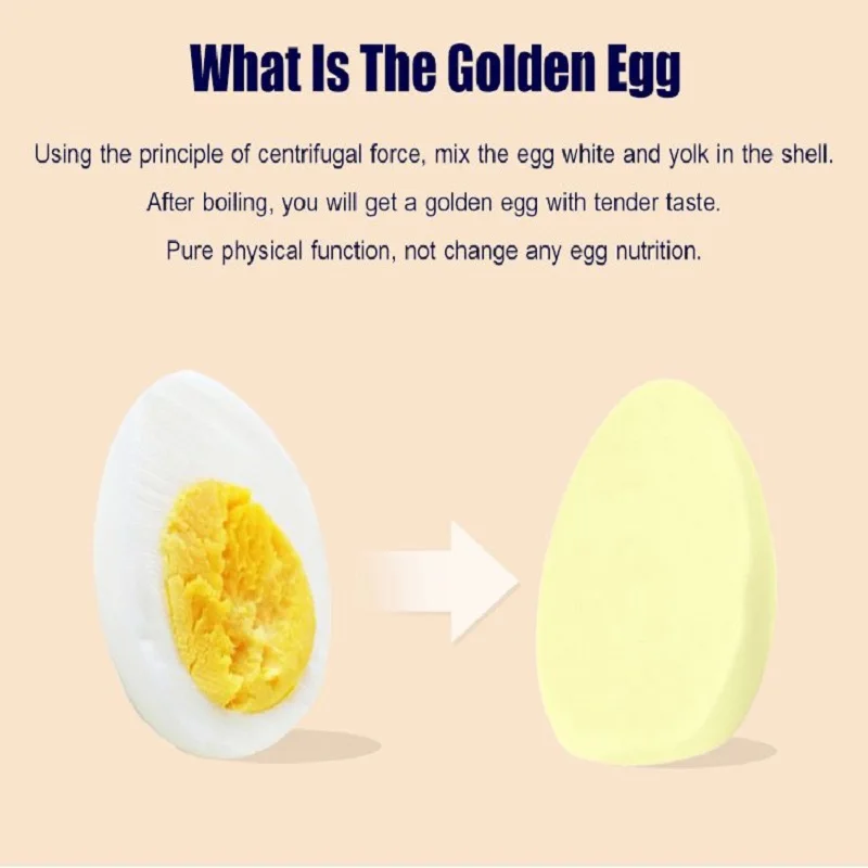 Бытовой съемник для яиц ручной Миксер Для яичного белка Золотой смеситель шейкер