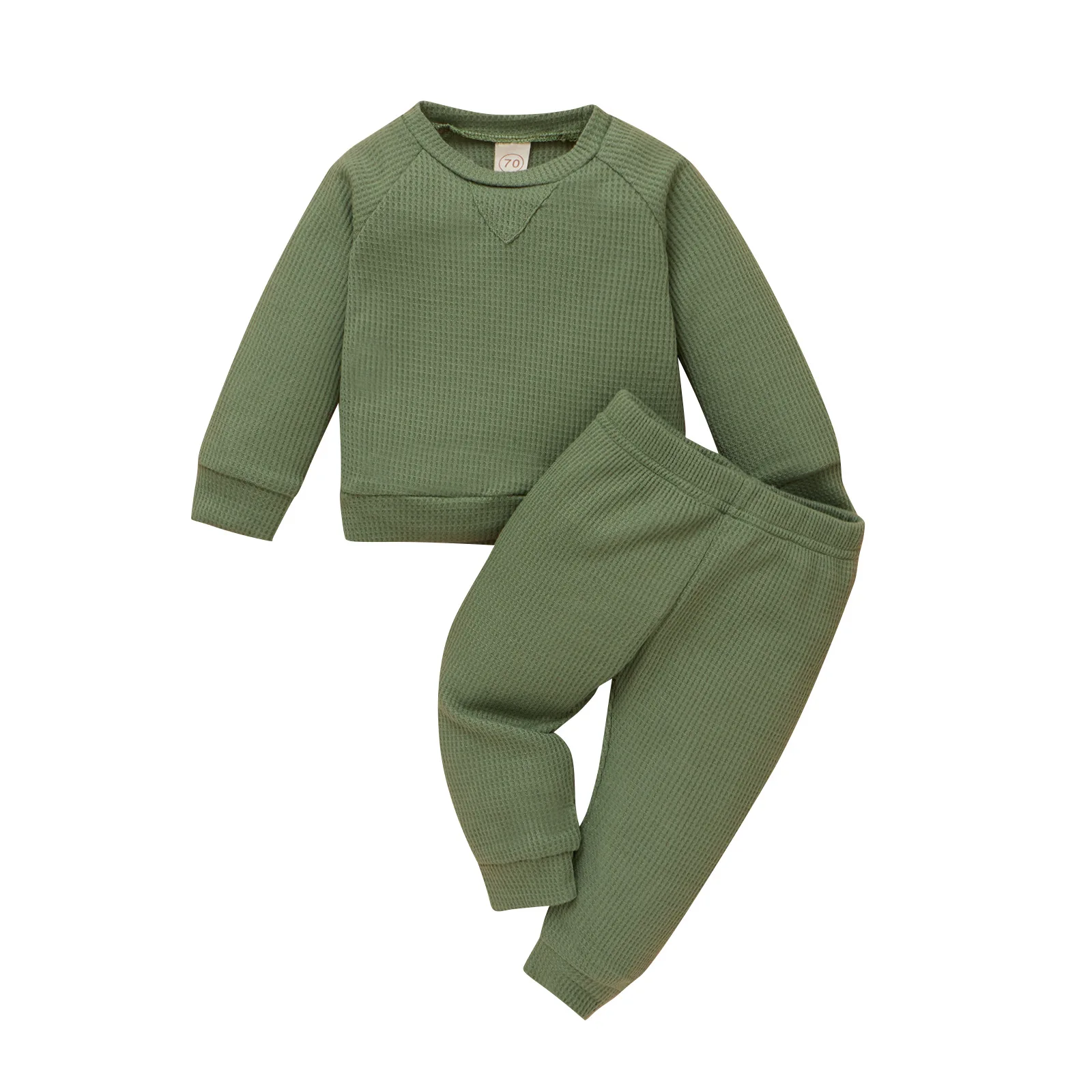 

Детский хлопковый костюм с длинным рукавом, на возраст 0-24 месяца