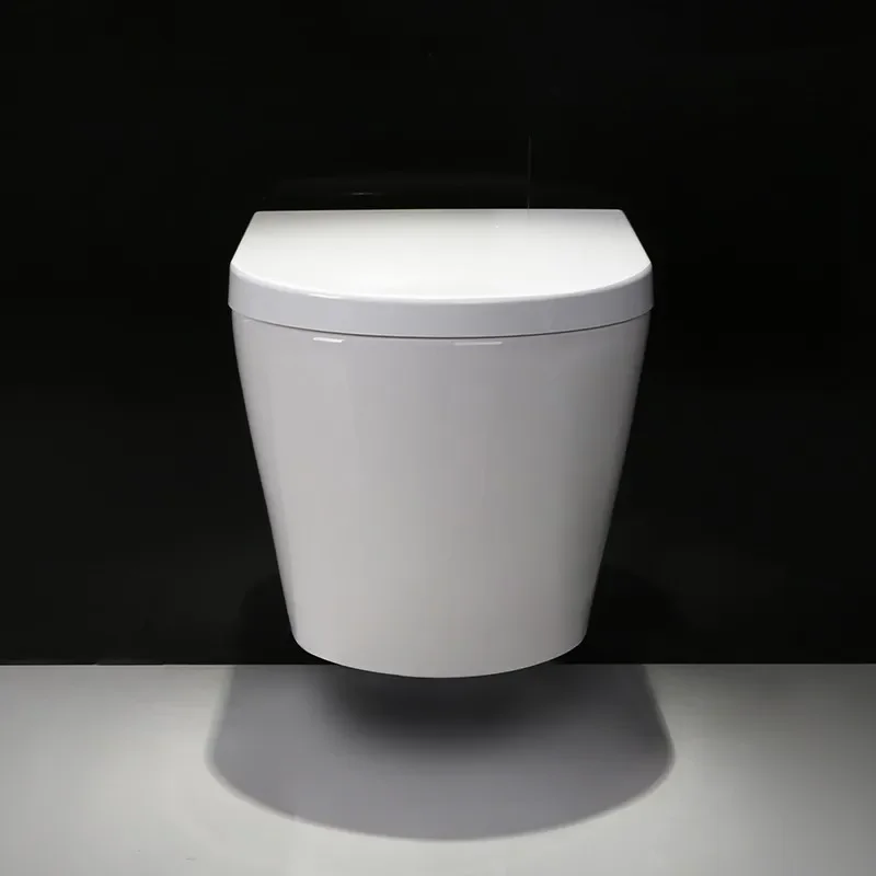 Европейский стандарт настенный керамический унитаз без оправы