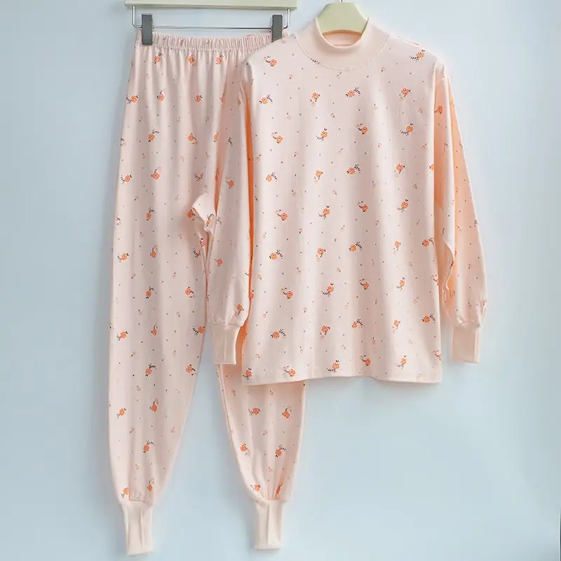 Женский теплый плотный свитер с длинным рукавом из хлопка на осень и зиму нижнее