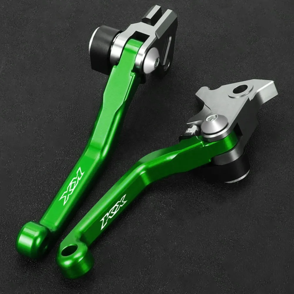 

Складной поворотный тормозной рычаг для мотокросса, ручка для KAWASAKI KX100 KX112 KX65 KX80 KX85 KX125 KX250, внедорожный пит-байк