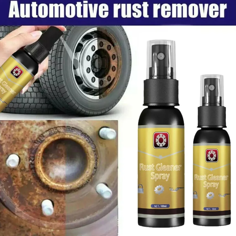 

100ml Metal Polish Multifunctional Rust Remover Anti-rust Kitchen Degreasing Lubricant Household Cleaner Removal Spray Cleaning