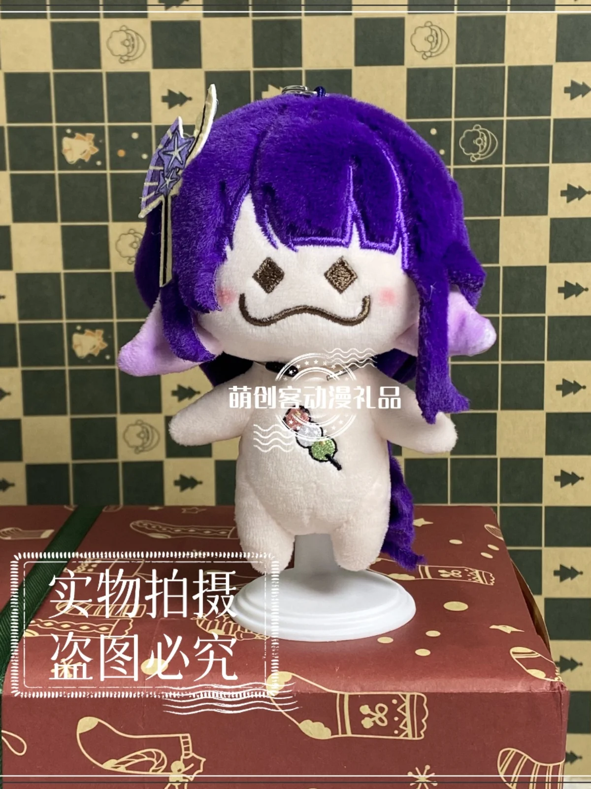 Милый плюшевый хлопковый аниме брелок-подвеска в виде мультяшного героя 14 см