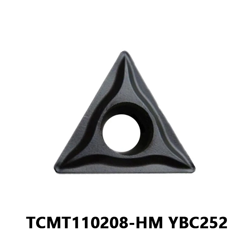 Оригинальный TCMT TCMT11 110208 Треугольные вставки с ЧПУ -HM YBC252 для токарного станка по