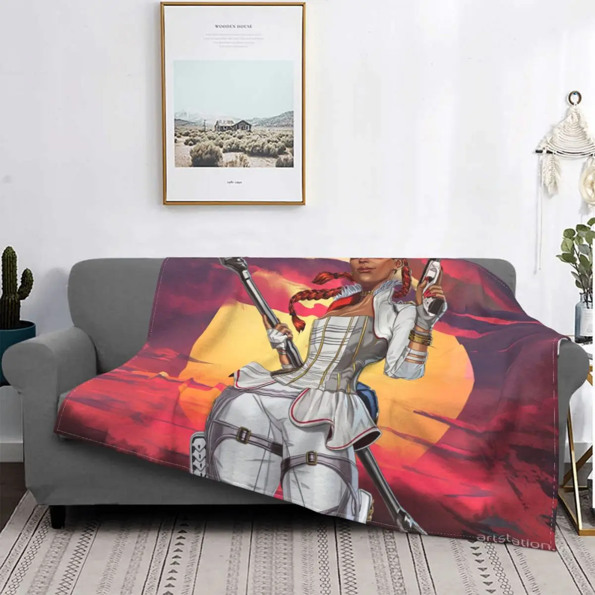 

Apex Legends Crypto Shooting Game Blanket Fleece Flannel All Season Cute Super Warm Thin Retro Throw Blankets