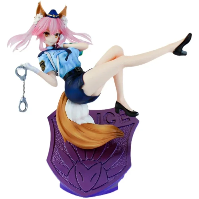 21 см аниме Fate/extella Link Tamamo No Mae Police Fox Ver. Фигурка из ПВХ японское фигурка модель