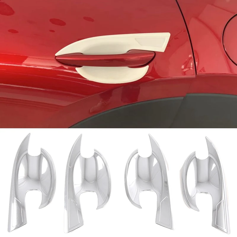 Для Mazda Cx30 Cx-30 Cx 30 2019 2020 Наружная ручка двери автомобиля чаша крышка обрезанная