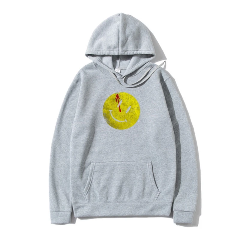 

BLOODY BUTTON Outerwear Hoody Outerwear Watchmen Heroes Comedian Comic TV Smile The Movie Men Fleece Outerwear Outerwear