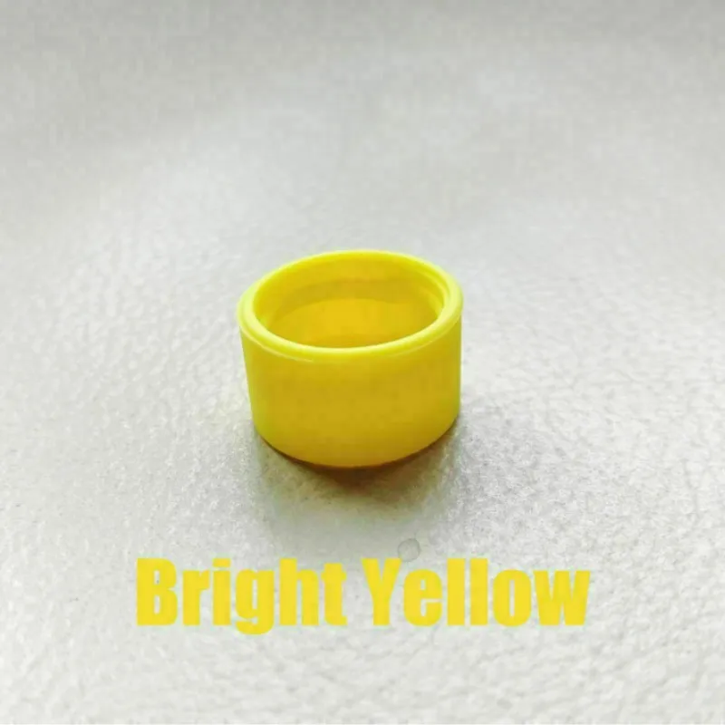50PCS Colorful  ID Bands 1.6 Inch Diameter Antenna Ring For Two Way Radio Walkie Talkie Accessories