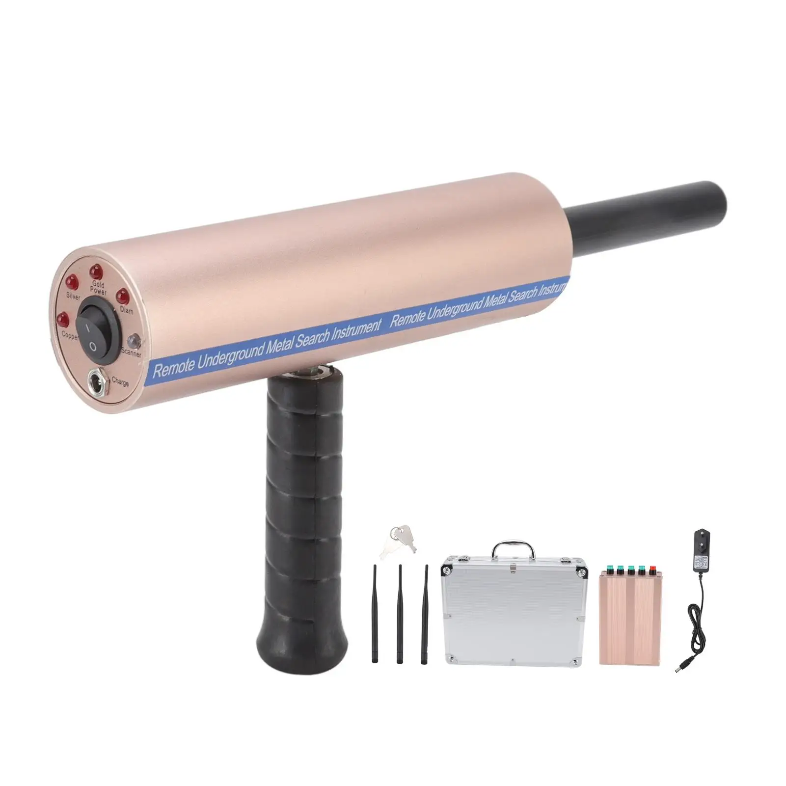 Подземный металлоискатель AKS глубина 25 м дальность 1200 3 антенны