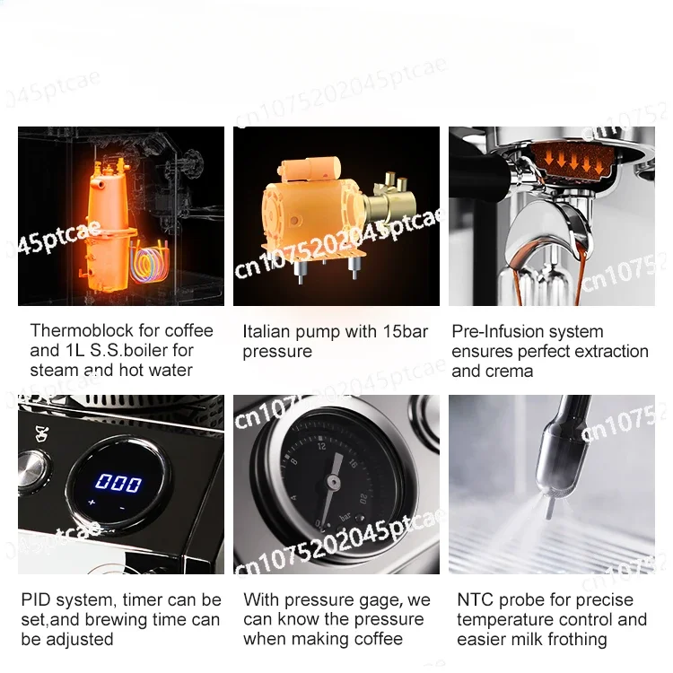Хит продаж CRM3145 кафферамшин кафетерий инструменты для мгновенной бариста умная