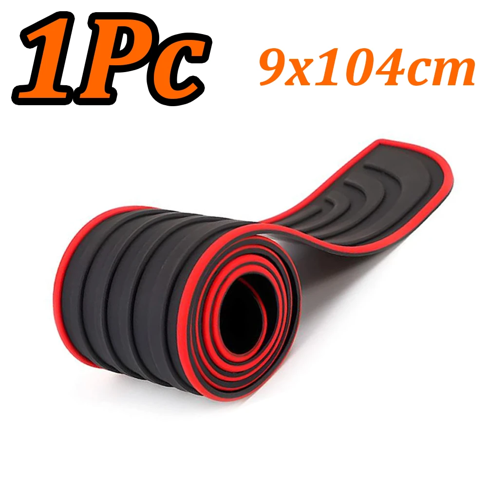 

1-5 шт. универсальная защитная полоса для багажника автомобиля, задний бампер, защитная полоса для двери, наклейка на порог, защитная полоса, защитная пленка, накладка