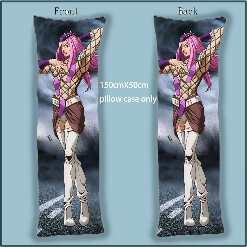 

Подушка для тела дакимакура из аниме, Необычные приключения Джоджо, нарциссо, накидка анануо, аксессуары для украшения дома, 150x50 см