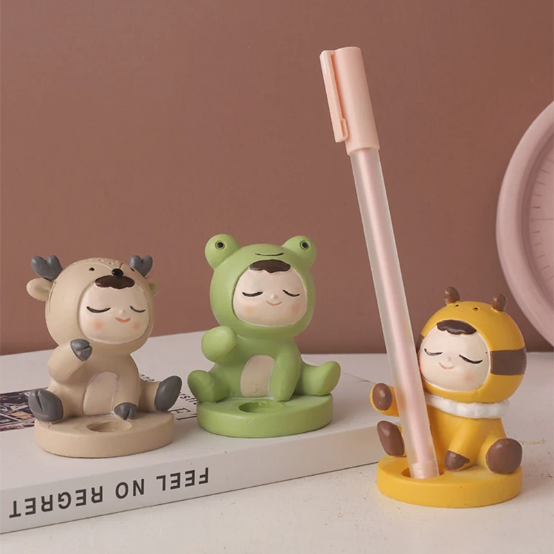 Милая подставка для зубной щетки из эпоксидной смолы