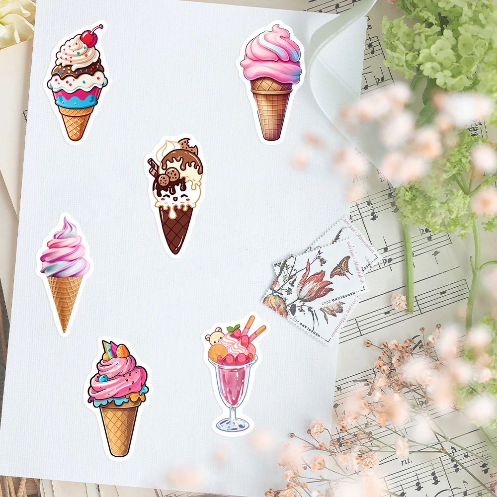 Летние наклейки для мороженого, крутые игрушки «сделай сам», подарок для детей, скрапбукинг, мусорные журналы, ноутбук, телефон, бутылки для багажа, декоративные водонепроницаемые (art.: 3920ce384beb2) - 3920ce384beb2