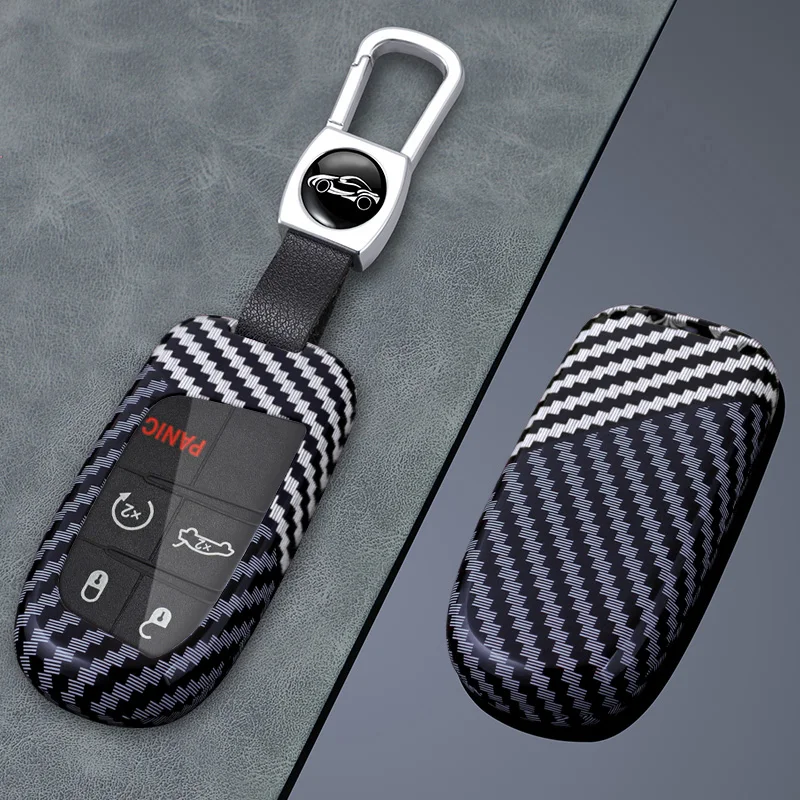 Чехол для ключей от автомобиля Jeep WK2 KL BU MP Renegade Grand Cherokee Dodge Ram Charger 200 1500 Challenger Chrysler