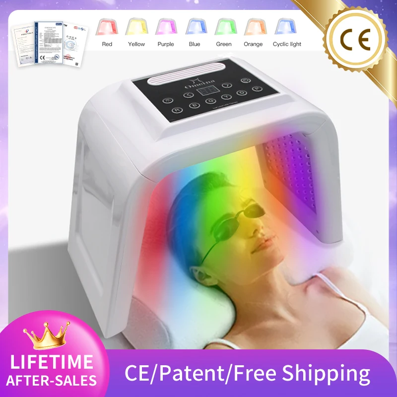 Для домашнего использования искусственная кожа 7 цветов лифтинг отбеливание