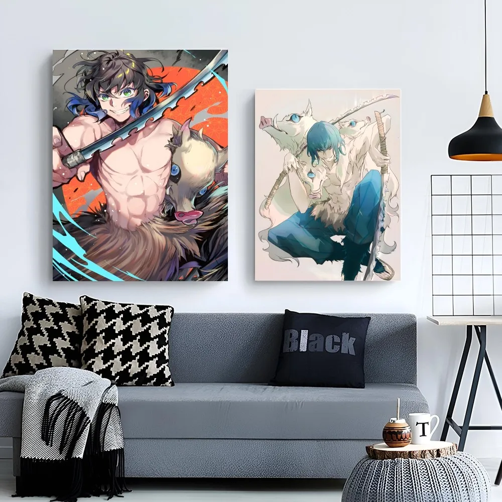 Аниме D-demon S-slayer плакат с принтом на бумаге для дома гостиной спальни входа бара