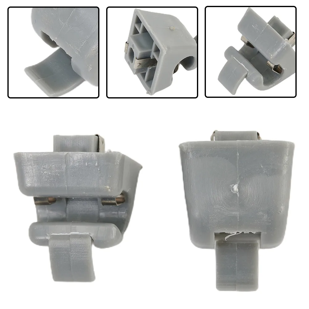 

Car Visor Hook Clip 126-810-00-12-8412 For Mercedes-Benz W123 W124 2 Pieces High Quality Durable Brand New Replaceable Auto Part