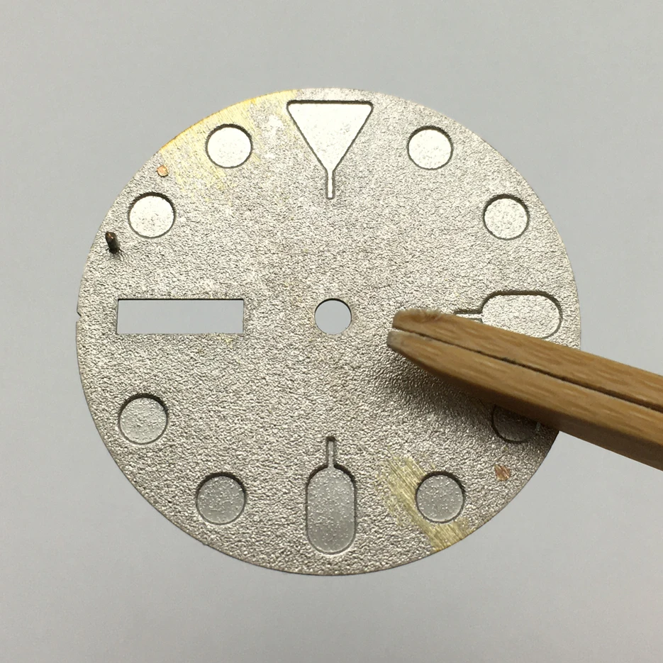 No Logo 28.5mm Watch Dial Replacement, Modified Dial, Luminous Face, for NH36A Movement BA7 Men Watch Accessories