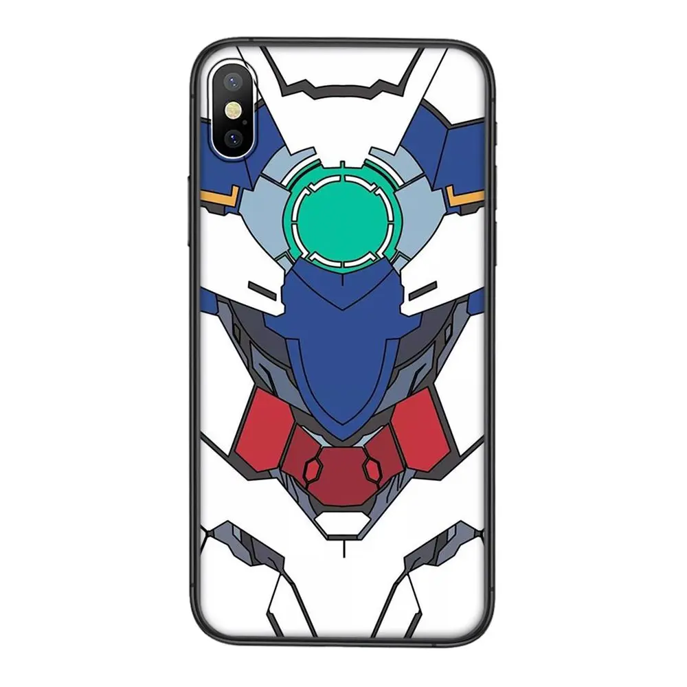Чехол для Huawei Honor 8A 8C 8X 9 9A 9I 9X 10 10I 10X 20 20I 20S V10 V40 Lite P9 мультяшный Gundam черный чехол 3D