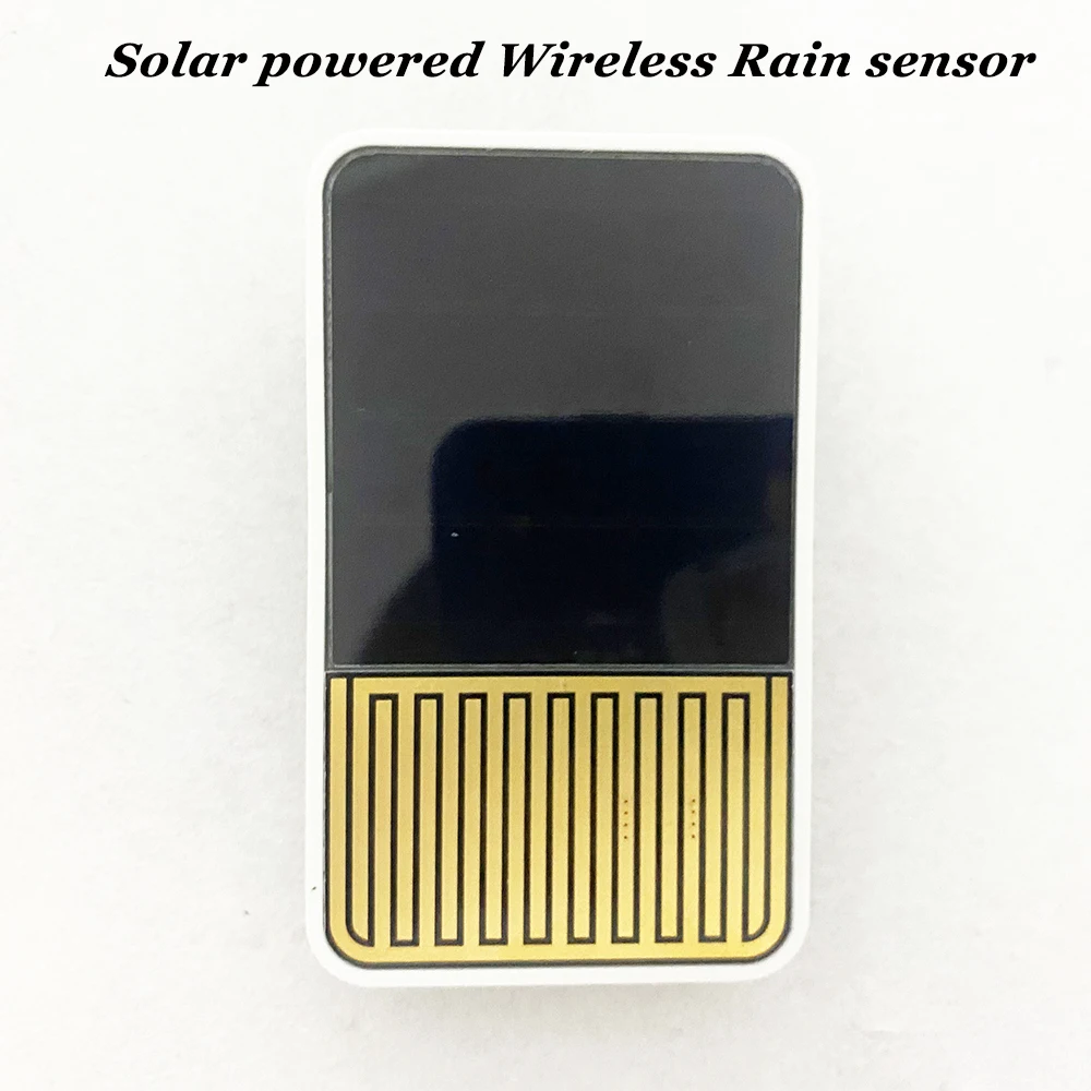 

Solar Powered Lithium Battery IP68 Wireless RF Rain Sensor Rain Dectector Rain Probe USe with Tuya switch RF motor In our store