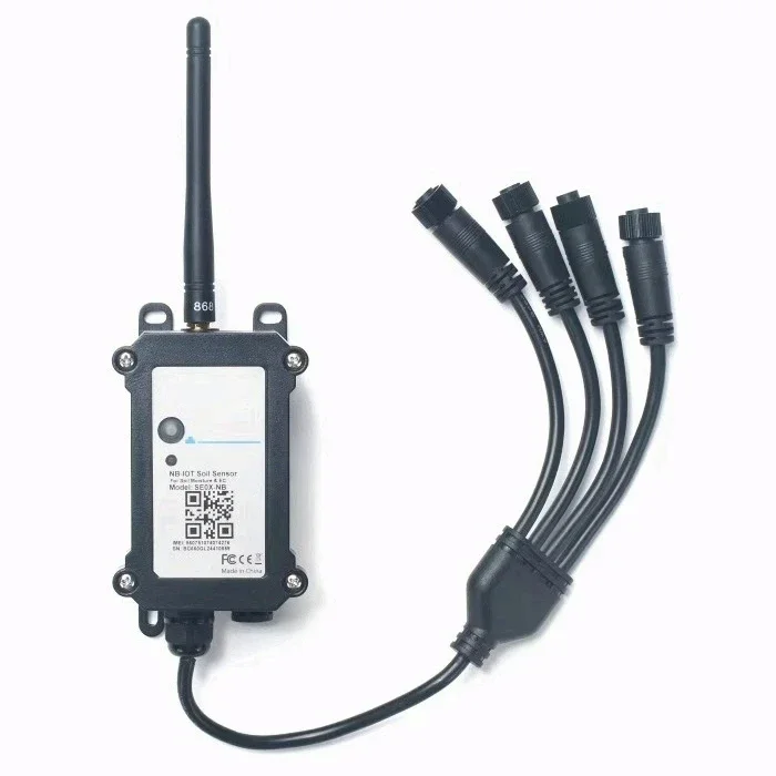 Фото Датчик влажности почвы и электропроводности Dragino LoRaWAN для умного земледелия с 4 сенсорными зондами №5