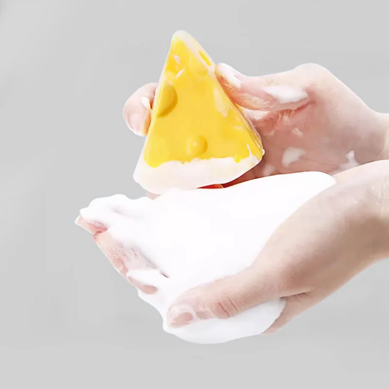 

100g Cheese soap facial cleansing, bathing, hand washing, long-lasting aroma, mite removal, hand soap, multi-purpose soap