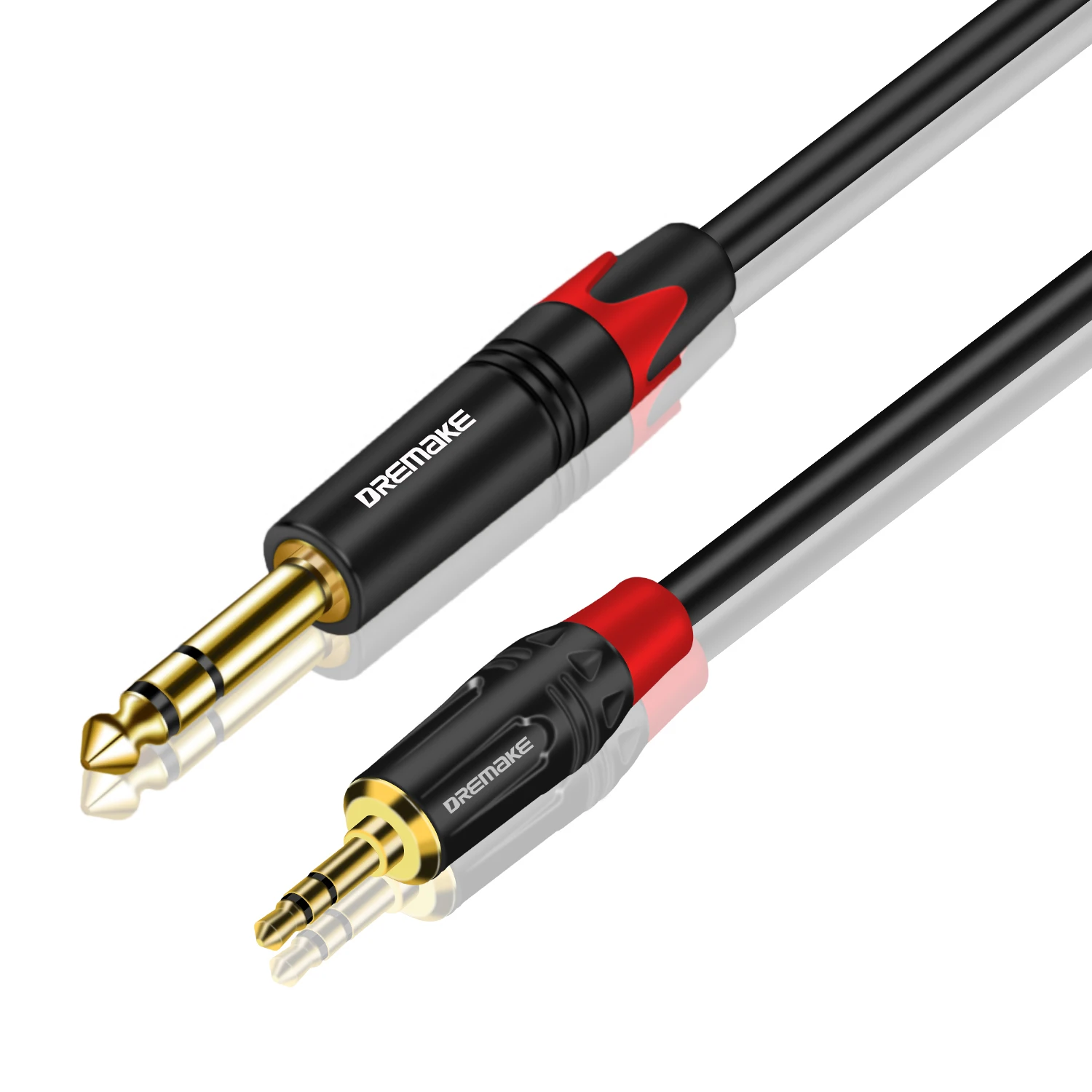 

3.5mm To 6.5mm AUX Balanced Audio Cable Male To Male for Cellphone Computer Guitar Connect Amplifier Speaker 1/4inch Stereo Cord