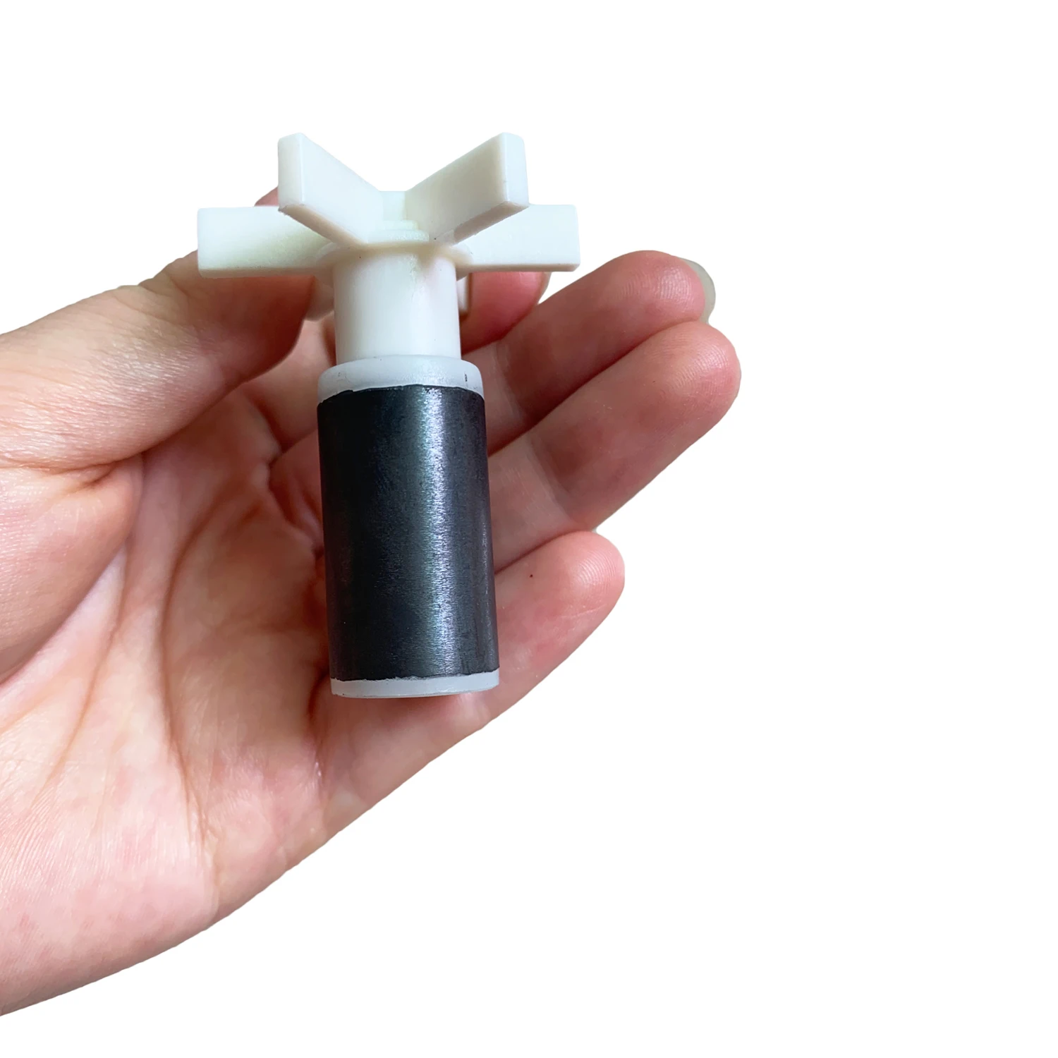 Крыльчатка ротора погружного насоса с валом и подшипником сменная нержавеющая