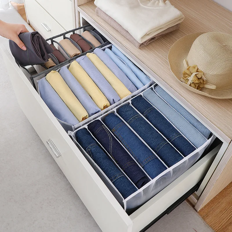 

Складная сетчатая коробка для хранения нижнего белья и носков