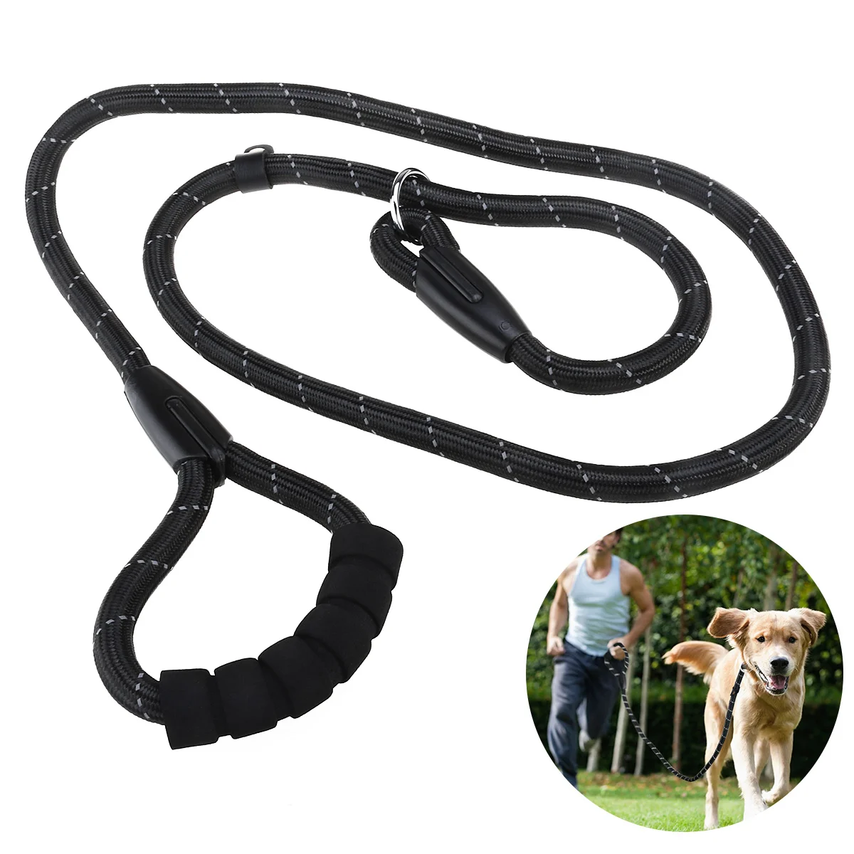 

1PC Leash Rope Reflective Pet Supplies Pulling Rope Puppy Rope for Walking