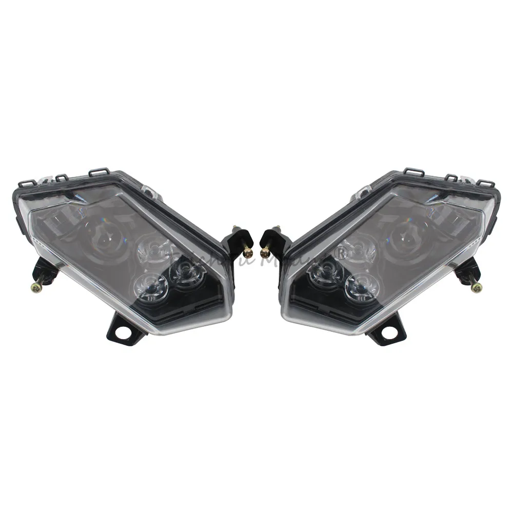 Пара светодиодных фар UTV в сборе фара 710004658 &amp 710004659 Для Can Am Maverick X3 XDS XRS Max Turbo R 2/4