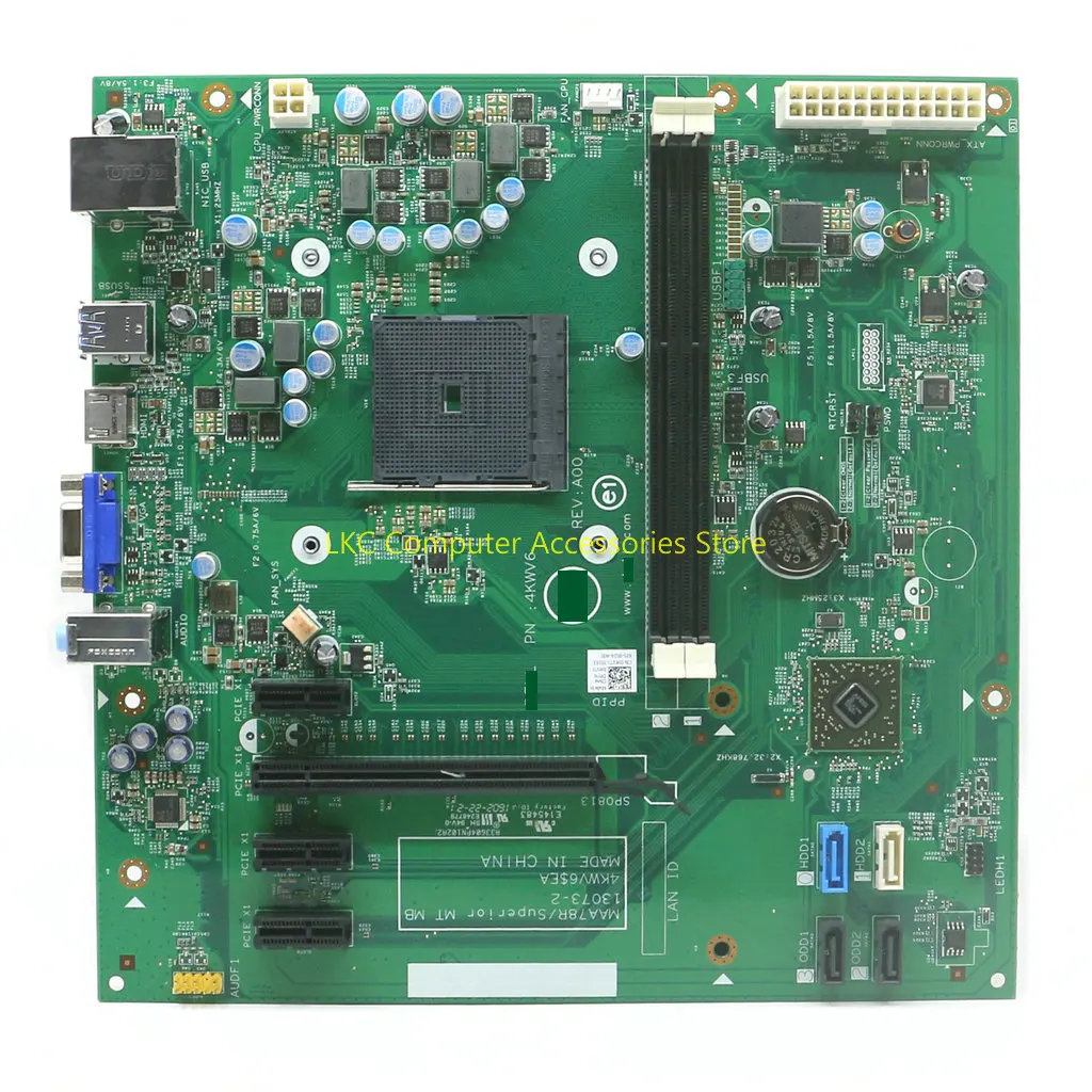 New FOR DELL Vostro 3905 Vostro3905 Desktop Motherboard JKV7J 0JKV7J CN-0JKV7J 4KWV6 MAA78R 13073-2 LGAFM2 DDR3 MB 100% Tested